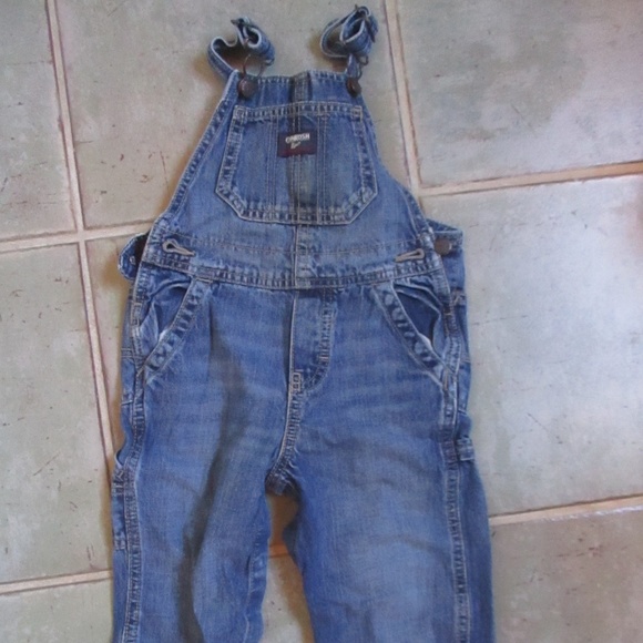 Oshkosh overalls Denim Size 24 Months - Picture 1 of 7